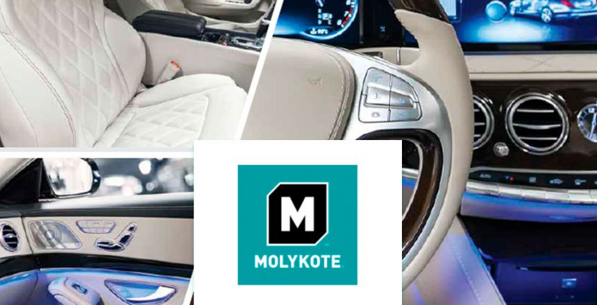 Cover Molykote® Lubricants for Vehicle Interior Design Cover of blog post Molykote® Lubricants for Vehicle Interior Design