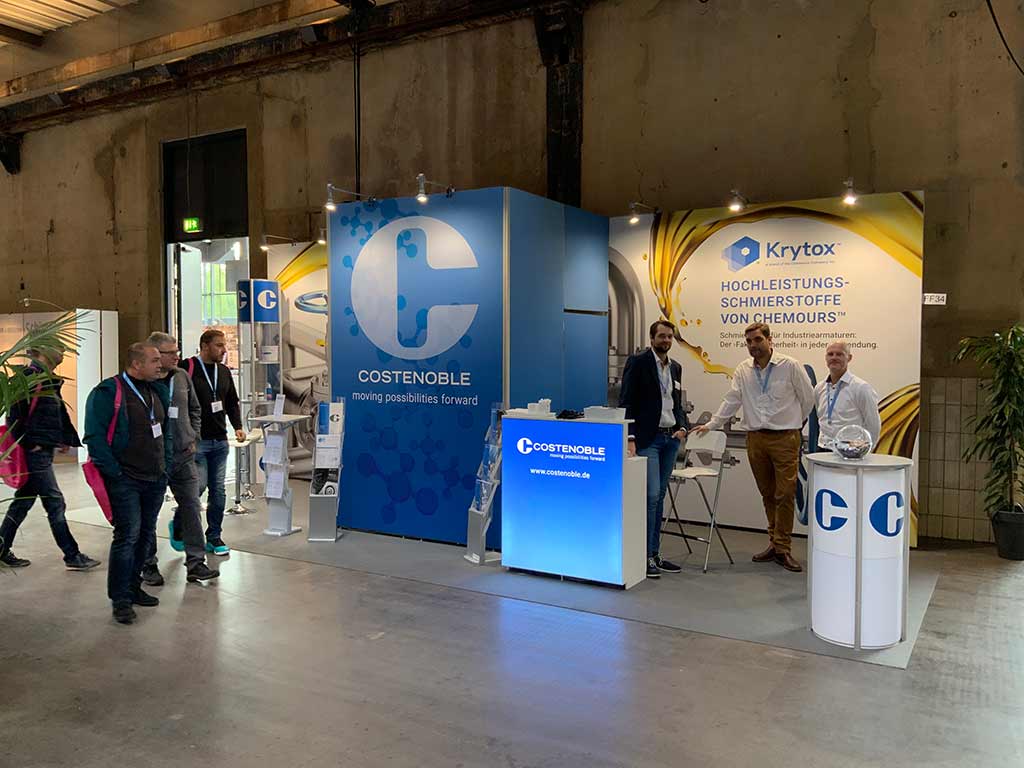 DIAM 2019: Costenoble auf der Deutschen Fachmesse für Industriearmaturen in Bochum vom 09. - 10.10.2019 - Standnummer FF 34 v1